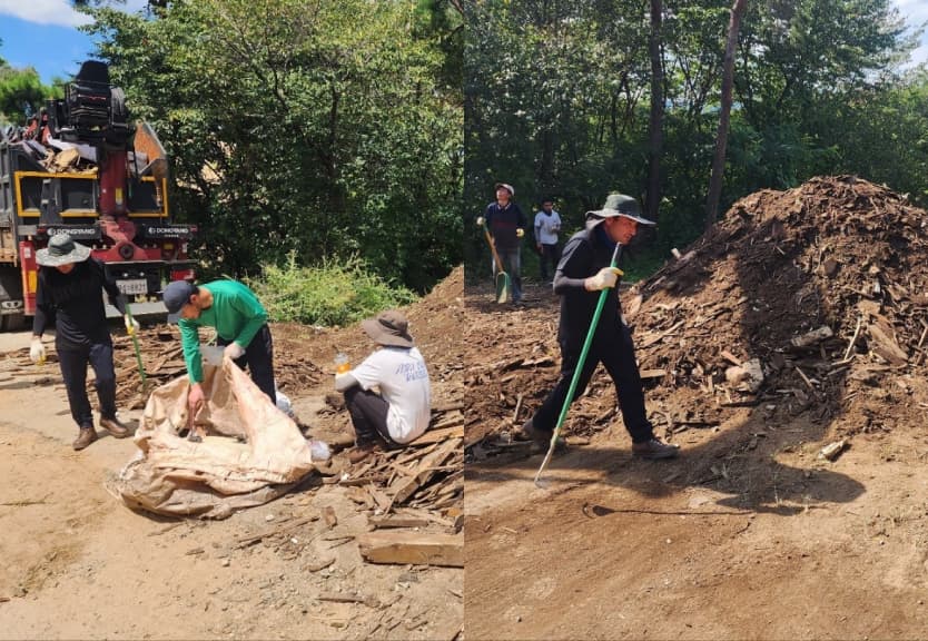 용역파견 작업 현장